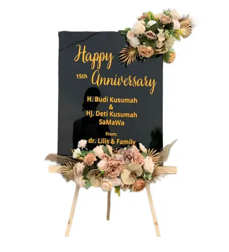 Papan Bunga Akrilik Binjai Kota