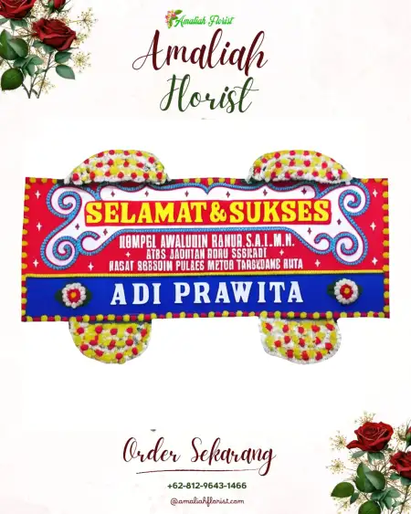 Papan Bunga Ucapan Selamat Binjai Kota